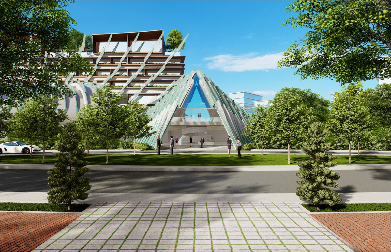 Conceptual Design of Vasanta Hotel IKN 2