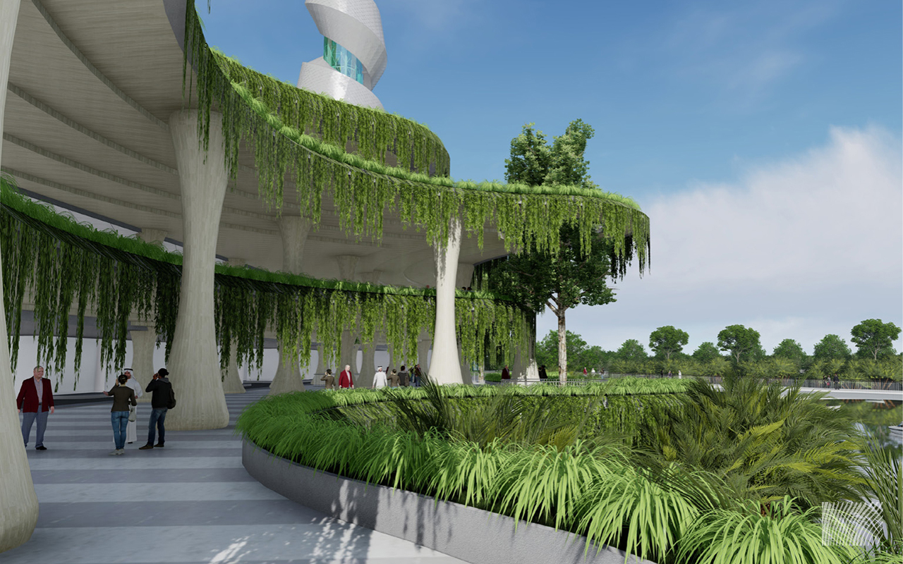 NuArt Consultant - Masjid Negara deck