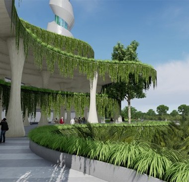 thumb Masjid Negara Deck